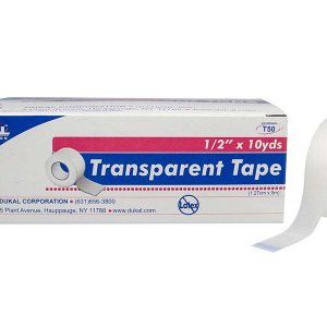 Dukal™ Transparent Medical Tape, 1 Inch x 10 Yard T110