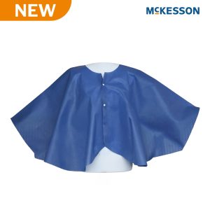MCKESSON BRAND McKesson Poncho Exam Cape, 4X-Large, 48 x 45 Inch 16-1111-4XL