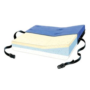 SkiL-Care™ Foam Seat Cushion, 18 x 16 x 5 Inch, Blue 756010