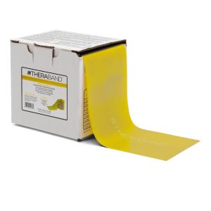 PERFORMANCE HEALTH TheraBand® Professional Light Exercise Resistance Band, Yellow, 25 Yard 081234749