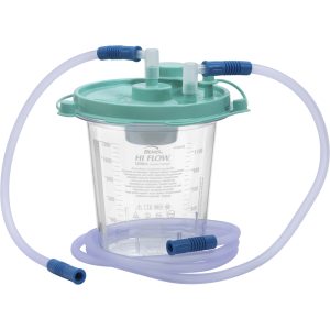 BEMIS HEALTHCARE Hi-Flow™ Suction Canister Kit for use w/ Bemis Quick-Drain™ Systems, 1200 mL 485410