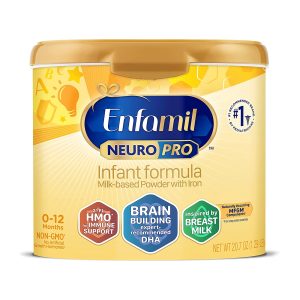 MEAD JOHNSON Enfamil NeuroPro™ Infant Formula Milk-Based Powder with Iron, 20.7-oz. canister 472505