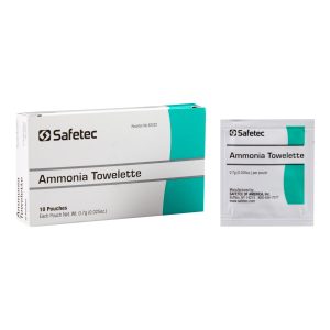 MEDIQUE PRODUCTS Safetec Ammonia / Alcohol Respiratory Stimulant 22612
