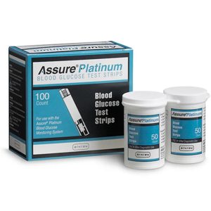 ARKRAY USA Assure® Platinum Blood Glucose Test Strips 500100