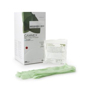 ANSELL Gammex® Non-Latex PI Green Polyisoprene Surgical Glove, Size 8.5, Light Green 20685285