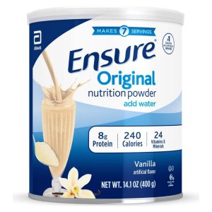 ABBOTT NUTRITION Ensure® Original Vanilla Powder, 14-ounce can 66950
