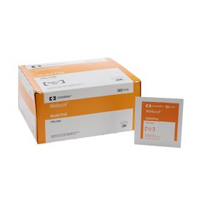 CARDINAL Webcol™ Alcohol Prep Pad, 1.5 x 3.25 Inch, Individual Packets 5110