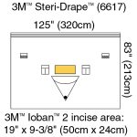 SOLVENTUM CORPORATION 3M™ Steri-Drape™ Sterile Orthopedic Drape, 125 x 83 Inch 6617