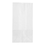 RJ SCHINNER CO Duro® White Paper Bag, 5 x 3.13 x 9.75 Inch 51004