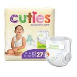 FIRST QUALITY PRODUCTS LLC Cuties® Premium Diaper, Size 5 CR5001
