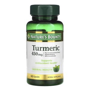 US NUTRITION Nature's Bounty® Turmeric 450 mg Capsules 74312154171