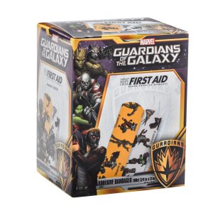 DUKAL American® White Cross Stat Strip® Guardians of the Galaxy Adhesive Strips 1087740