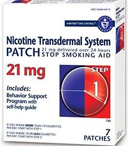 DR. REDDY'S LABORATORIES Habitrol® Nicotine Transdermal System Patch Kit Stop Smoking Aid, 21 mg 43598044870