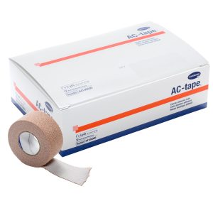 HARTMANN AC-tape® Cotton Elastic Tape, 1 Inch x 5 Yard, Tan 64100000