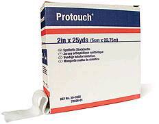 BSN MEDICAL Protouch® White Synthetic Undercast Stockinette, 4 Inch x 25 Yard 30-1004
