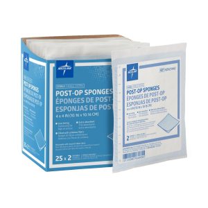 MEDLINE Avant Gauze® Sterile Nonwoven Sponge, 4 x 4 Inch, 4-Ply NON21442