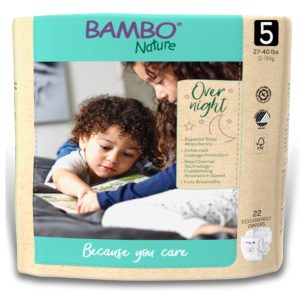 ABENA NORTH AMERICA Bambo® Nature Overnight Diapers, Size 5 1000021011