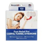 CARPAL AID LLC Carpal Aid® Patch Hand-Based Carpal Tunnel Support CA-100PK UNI