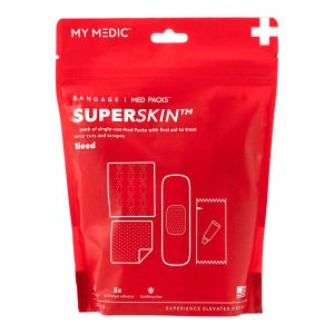 MYMEDIC Med Packs™ SuperSkin™ First Aid Kit MM-SPL-BNDG-PK-AB-AC-12PK