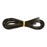 Nova Ortho-Med Elastic Shoelaces, Black, Pair PA-1005