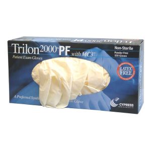 MCKESSON BRAND Trilon 2000® PF with MC3® Stretch Vinyl Exam Glove, Extra Large, Ivory 25-990