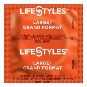 SXWELL USA Lifestyles® Large Lubricated Latex Condoms 310153