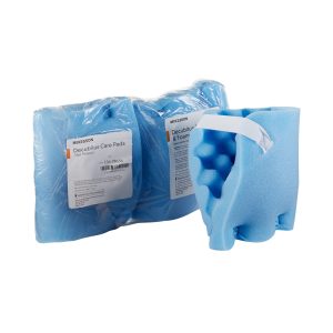MCKESSON BRAND McKesson Heel Protection Pads, Convoluted Foam, Blue, Hook and Loop 136-28656