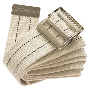 MCKESSON BRAND McKesson White Gait Belt, 60 Inch 855