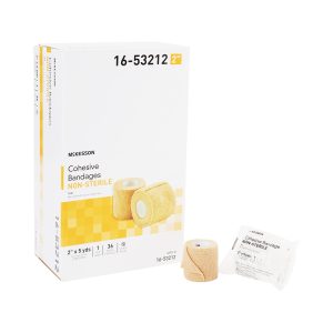 MCKESSON BRAND McKesson Self-adherent Closure Cohesive Bandage, 2 Inch x 5 Yard 16-53212