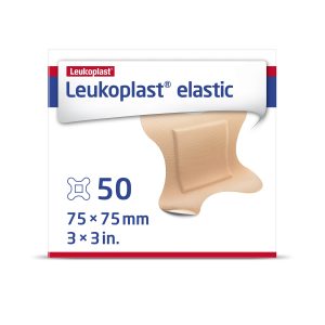 BSN MEDICAL Leukoplast® Elastic Adhesive Strip, 3 x 3 Inch Four-Wing 7645611