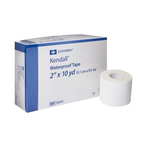 CARDINAL Kendall™ Cloth Medical Tape, 2 Inch x 10 Yard, White 3267C