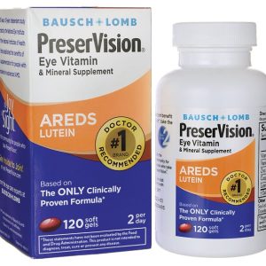 BAUSCH & LOMB PreserVision® AREDS Lutein Multivitamin Supplement 32420863211