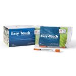MHC MEDICAL EasyTouch™ Standard Insulin 1cc Syringe with Needle, 29 Gauge, 1/2 Inch Length 829155