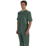 GRAHAM MEDICAL PRODUCTS Disposable Scrub Pants, Dark Green, 2X Large 62216