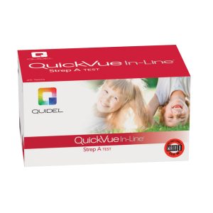 QUIDEL QuickVue® In-Line® Strep A Infectious Disease Immunoassay Respiratory Test Kit 00343