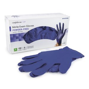 MCKESSON BRAND McKesson Confiderm® 4.5C Nitrile Exam Glove, Medium, Blue 14-6N34