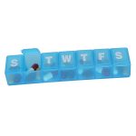 APOTHECARY PRODUCTS EZY Dose® Classic Weekly Pill Organizer, Large Compartments, 1 x 1.25 x 6 Inch 02571567006