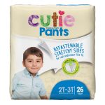 FIRST QUALITY PRODUCTS LLC Cutie Pants Training Pants, 2T to 3T CR7007