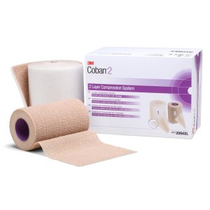 SOLVENTUM CORPORATION 3M™ Coban™ 2 Self-adherent / Pull On Closure 2-Layer Compression Bandage System 2094XL