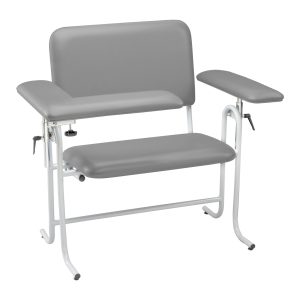 MCKESSON BRAND McKesson Blood Drawing Chair with one Straight Arm and one Flip Up Arm 63-20USUFX-2