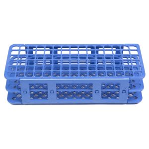 HEATHROW SCIENTIFIC LLC Heathrow Scientific Test Tube Rack, 2-2/5 x 4-1/8 x 9-2/3 Inch HS243073B