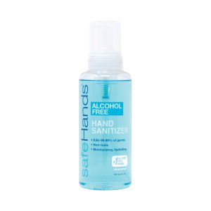 safeHands® Alcohol-Free Foaming Hand Sanitizer, 18 oz. Bottle, Clean Linen Scent SHC-18-4