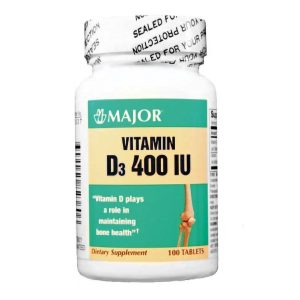 MAJOR PHARMACEUTICALS Major® Vitamin D-3 Supplement 00904582360