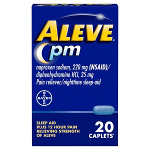 BAYER Aleve PM Caplets 00280120020