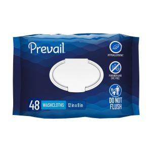 FIRST QUALITY PRODUCTS LLC Prevail® Personal Cleansing Wipe, Scented, Disposable WW-715