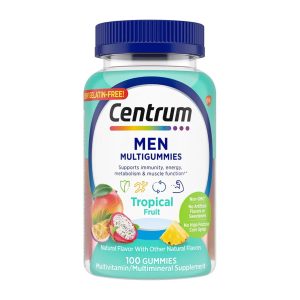 GLAXO CONSUMER PRODUCTS Centrum Men MultiGummies Assorted Natural Fruit Flavors 30573128635
