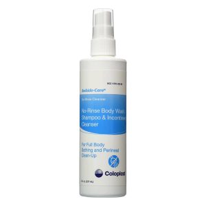 MEDLINE Bedside-Care® Rinse-Free Shampoo and Body Wash, Skin-Friendly Formula, 8.1 oz. COI61761