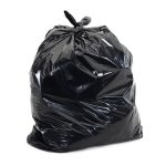 COLONIAL BAG CORP Colonial Bag Light Duty Trash Bag, Black, 10-gallon Capacity HCR24LB