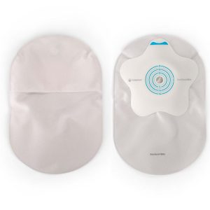COLOPLAST SenSura® Mio Convex Flip 1-Piece Closed End Opaque Ostomy Pouch, 10 – 40mm 18152