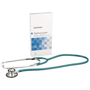 MCKESSON BRAND McKesson Classic Dual Head Stethoscope, Teal 01-670TLGM